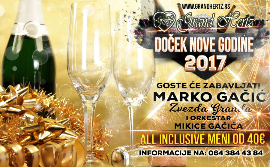 Proslava Nove GODINE 2017